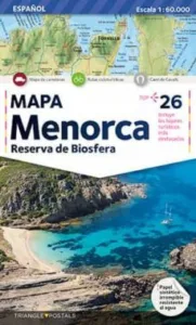 Mapa de Menorca (1:60000) (Español)